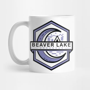 beaver lake moon shine hexa Mug